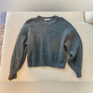 Abercrombie Grey Crewneck Sweater